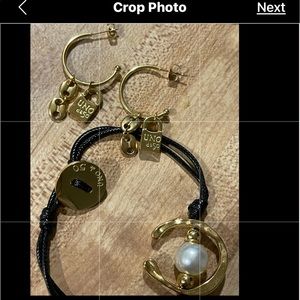 Bracelet and earrings set
